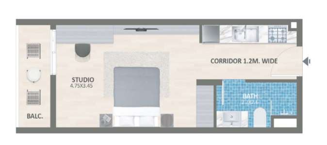 Studio type B