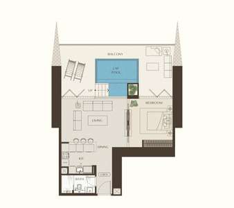 1 Bedroom Royal Suite (Pool)