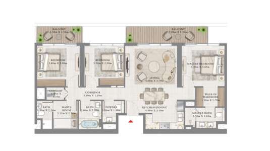 3 BEDROOM