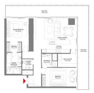 2 Bedroom Type B