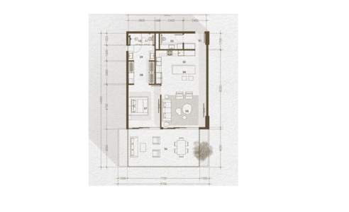 1 Bedroom Apartment Type C