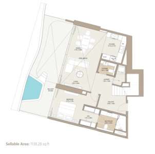 2 Bedroom Sky Duplex Type 1
