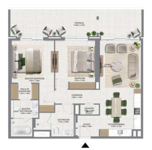 2 Bedroom Type 7A