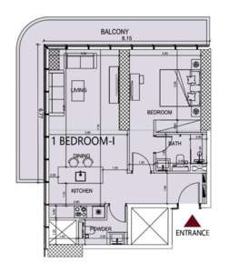 1 BEDROOM TYPE I