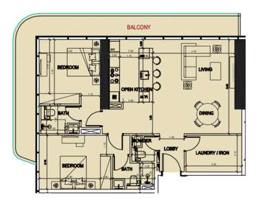 2 BEDROOM TYPE G2