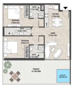 2 Bedroom Type 1