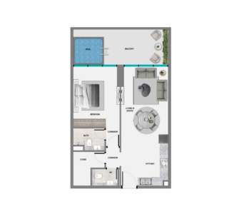 1 Bedroom Store & Pool