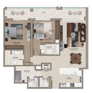 2 Bedroom Type A