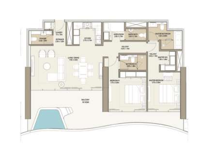 2 Bedroom + Type 3