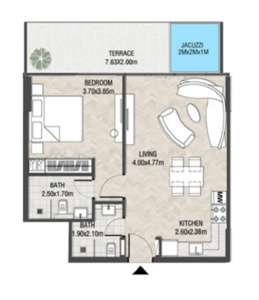 1 Bedroom Type 4