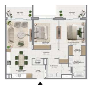 2 Bedroom Type 5A
