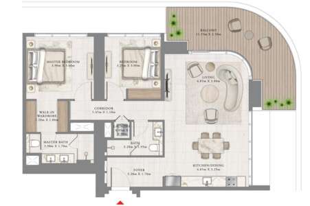 2 BEDROOM