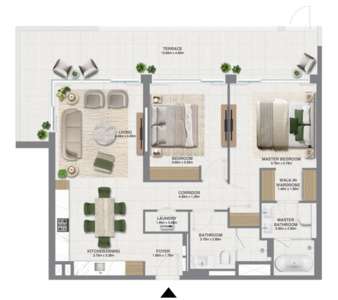 2 Bedroom Type 3A
