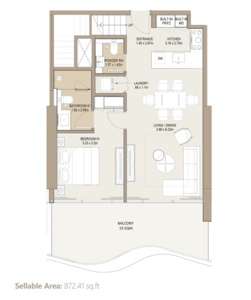 2 Bedroom Garden Duplex type 2