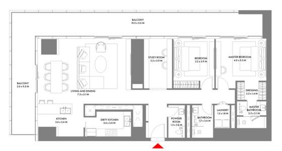 2 Bedroom Type D