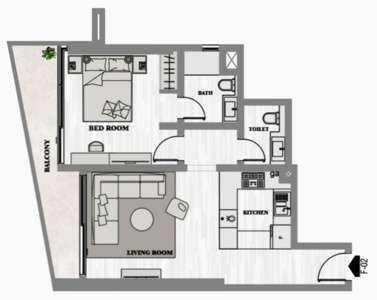 1 Bedroom Type N