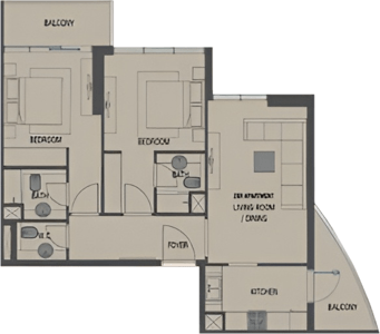 2 Bedroom