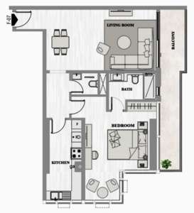 1 Bedroom Type S