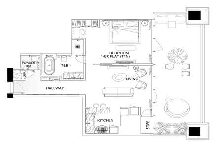 1 Bedroom Series F1 03