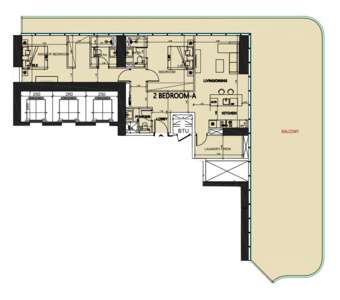 2 BEDROOM TYPE A2