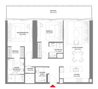 2 Bedroom Type A