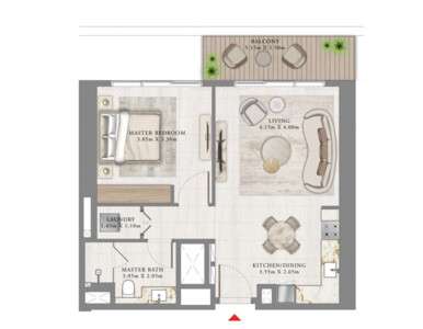 1 BEDROOM