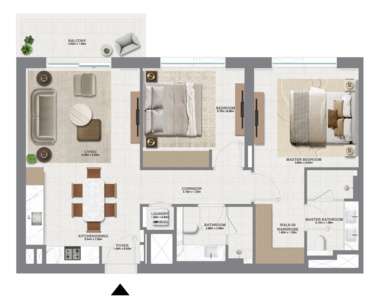 2 Bedroom Type 1